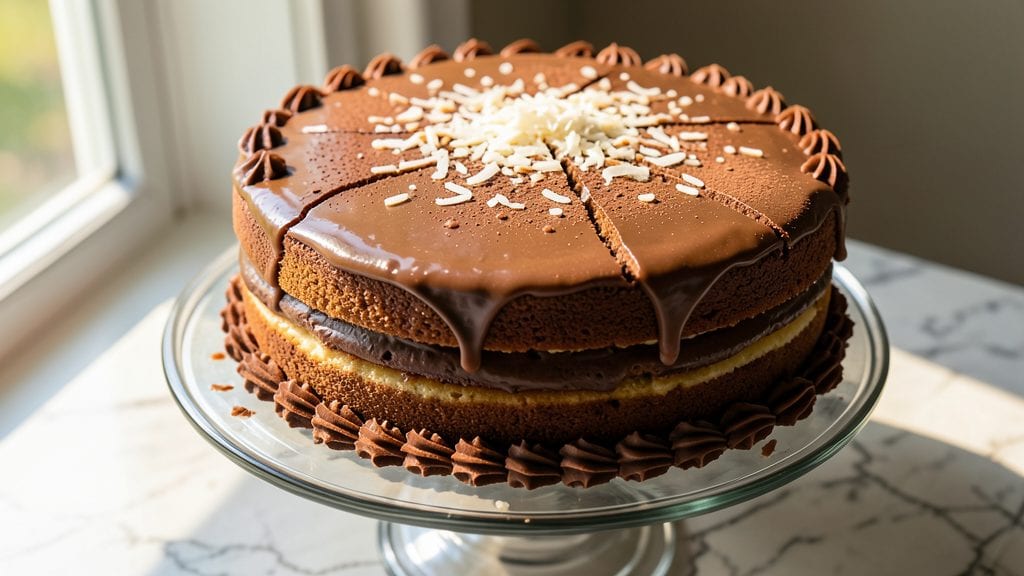 Baker's German Chocolate Cake Icing Recipe: Nutty Fudge Swirls With Toasted Coconut Crunch