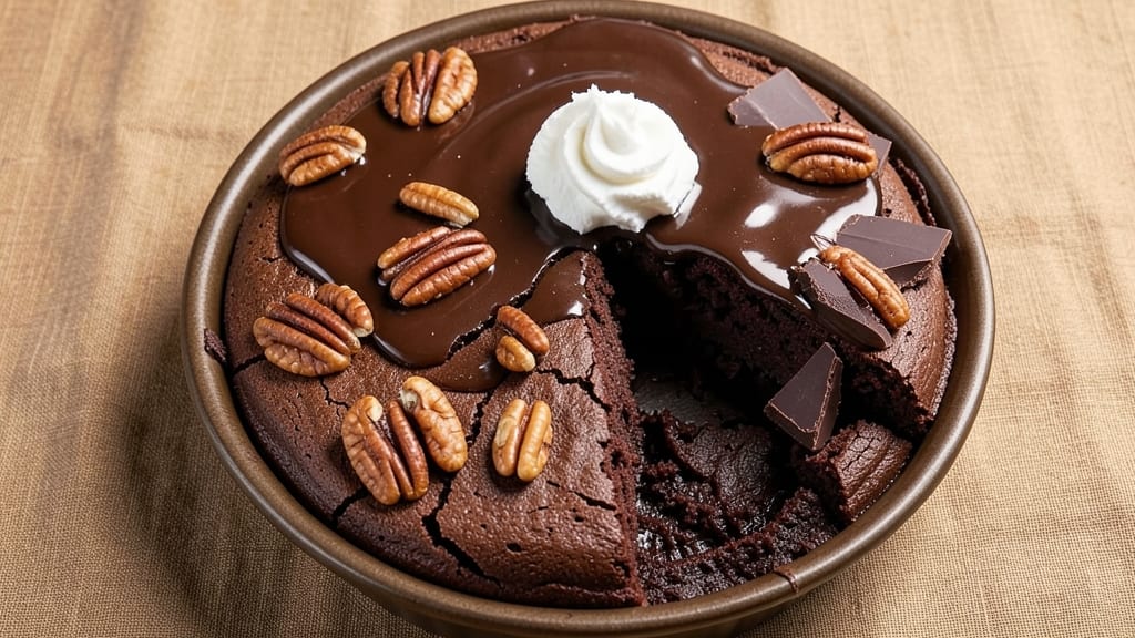 Baker's Unsweetened Chocolate German Chocolate Cake Recipe: Deep Chocolate Fudge Swirls With Peanut Butter Frosting
