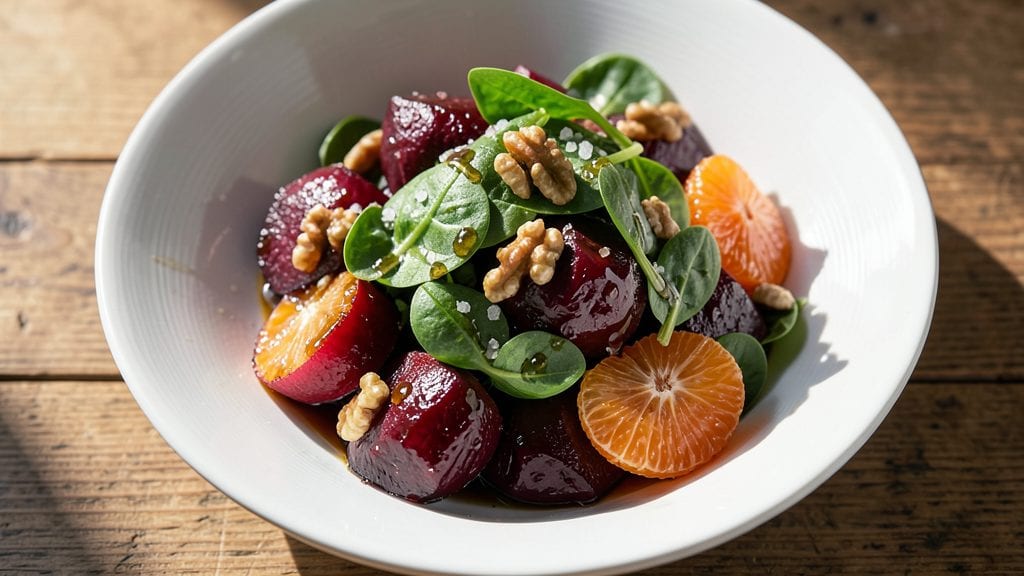 Beet and Mandarin Orange Salad Recipe: Earthy Sweetness With Citrus Pop