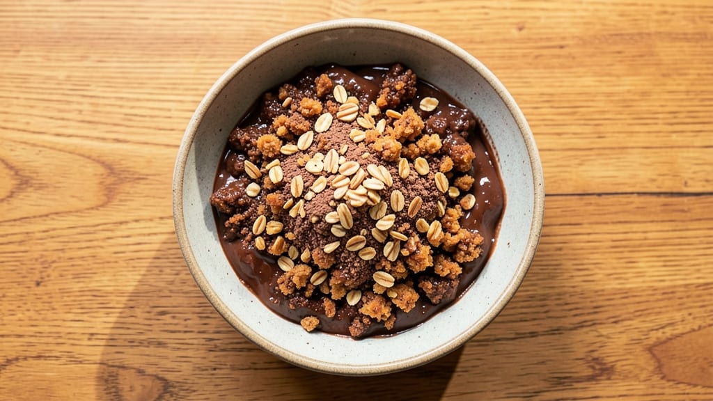 Chocolate Crumble Recipe: Warm Chocolatey Layers With Buttery Crunch Topping