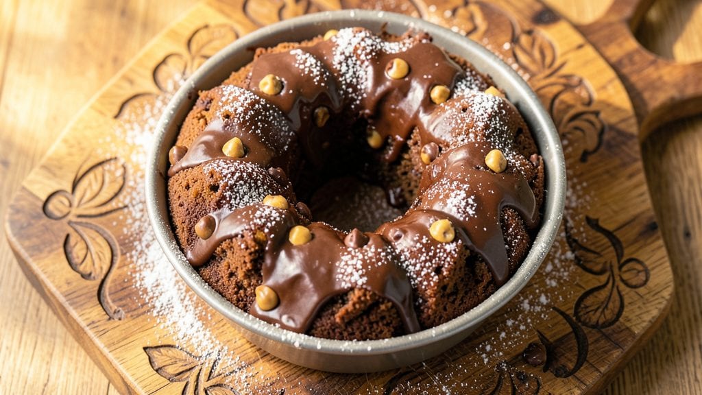 Nothing Bundt Cake Chocolate Chip Copycat Recipe: Moist Chocolate Swirls With Crispy Herb Crown