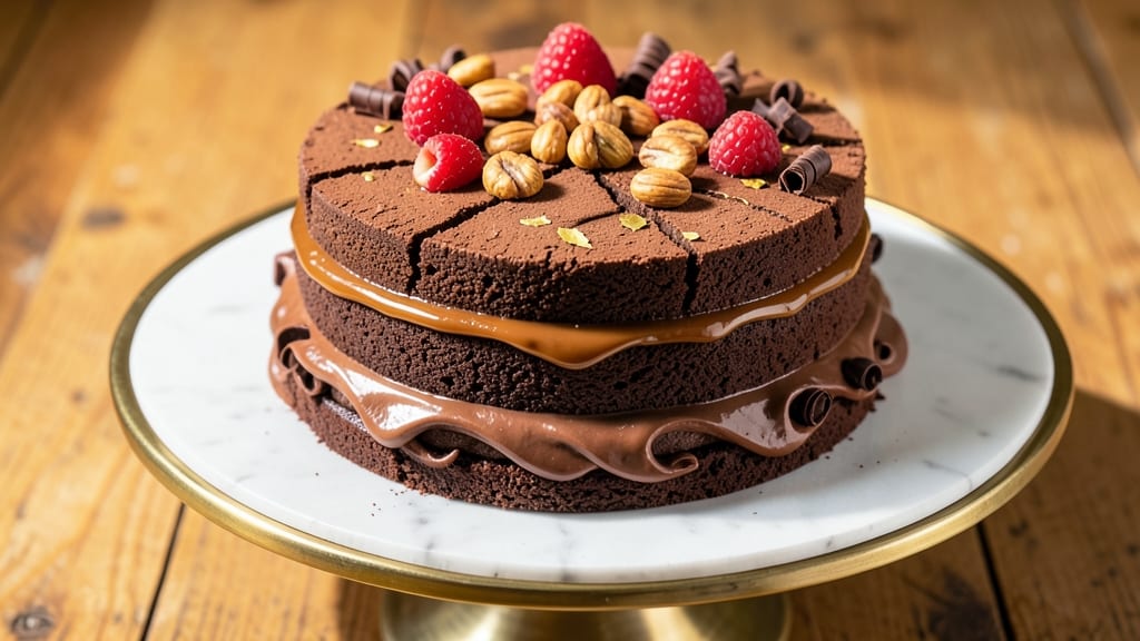 Old Fashioned Swiss Chocolate Cake Recipe: Rich Fondant Center That Melts in Mouth